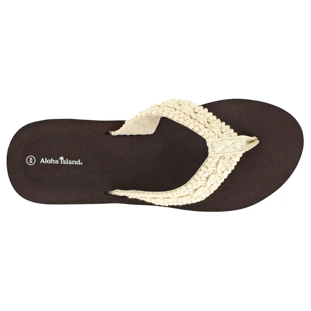 Aloha Island Bondi Woven Thong Sandal