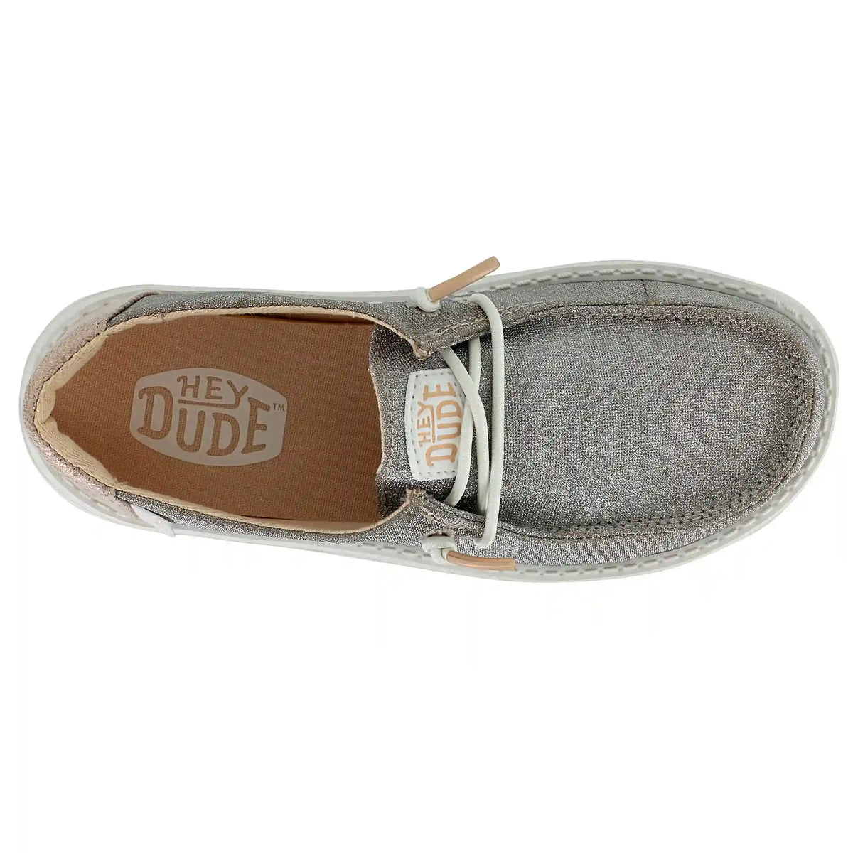 HEYDUDE Wendy Youth Metallic Glitter