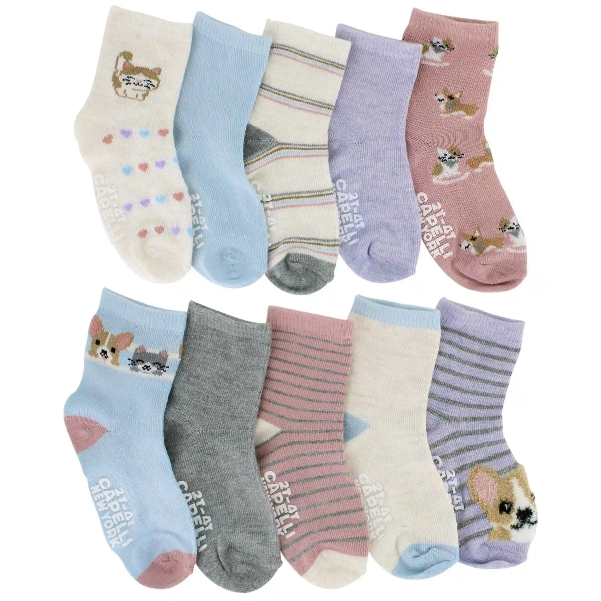 Infants' Capelli Cat & Dog Crew 10 for $10