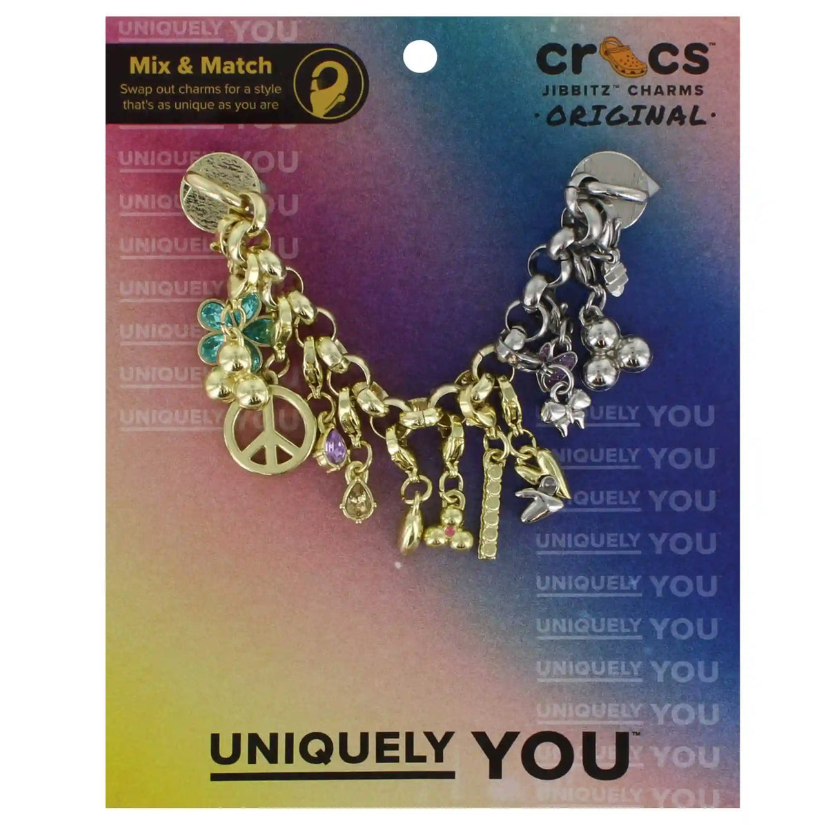 Crocs Jibbitz Duo-Toned Adjustable Charm Chain