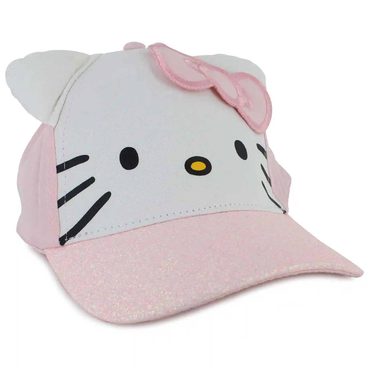Hello Kitty Character Adjustable Glitter Cap