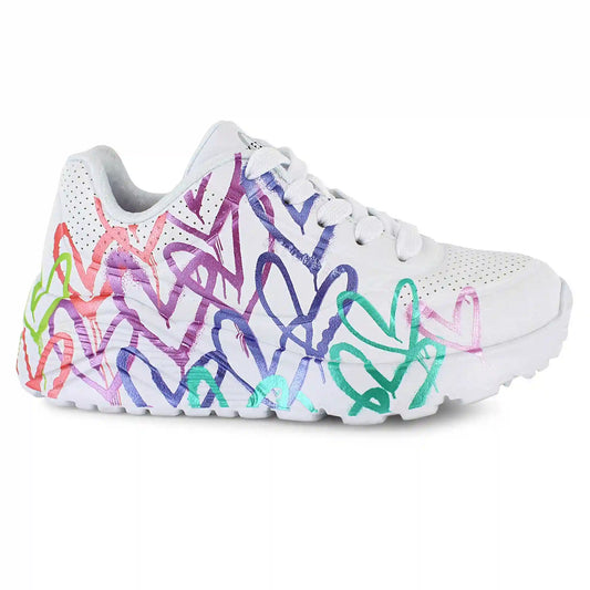 Skechers x JGoldcrown - Uno Lite - Metallic Love