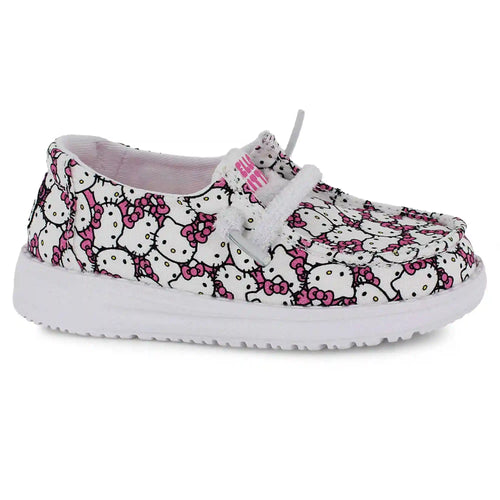 HEYDUDE Wendy Youth Hello Kitty Takeover