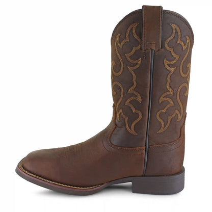 Justin Stampede Square-Toe Western