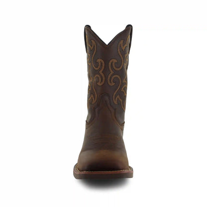 Justin Stampede Square-Toe Western