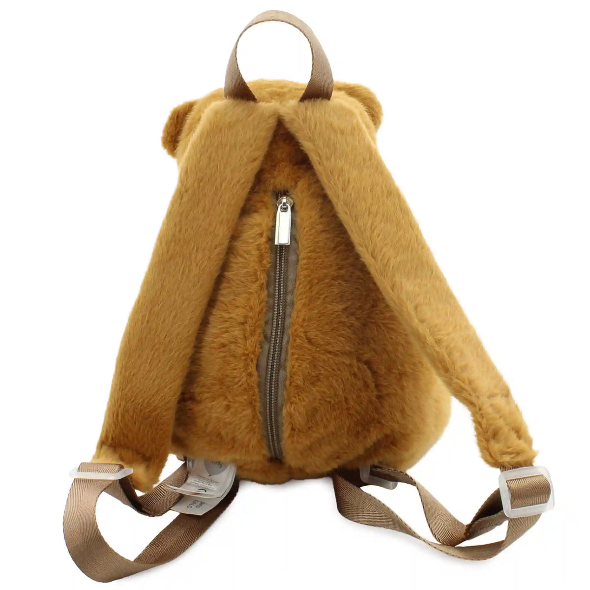 Carried Away Boba Tea Capybara Plush Backpack