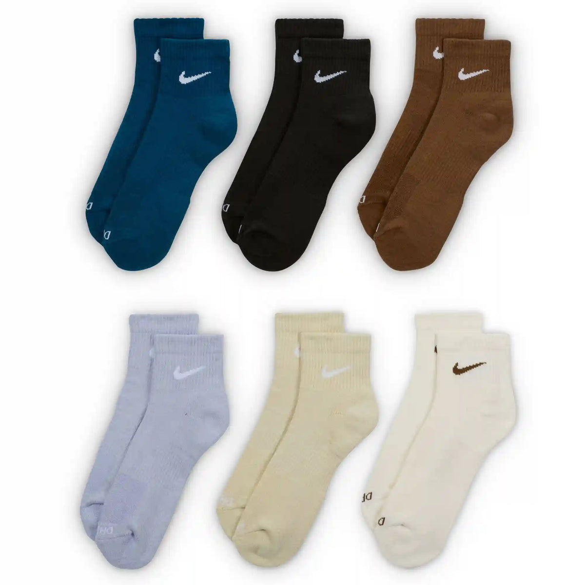 Women's Nike Everyday Cushioned Ankle 6-Pair Pack