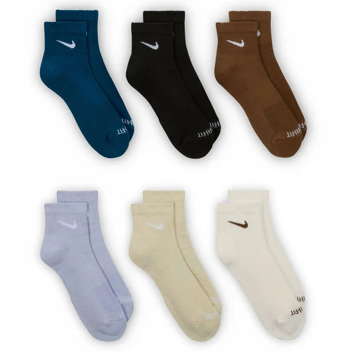 Women's Nike Everyday Cushioned Ankle 6-Pair Pack
