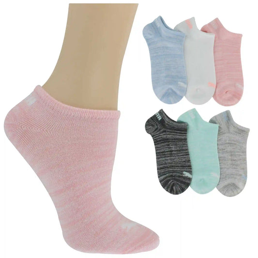Women's PUMA Premium No-Show Sock 6-Pair Pack