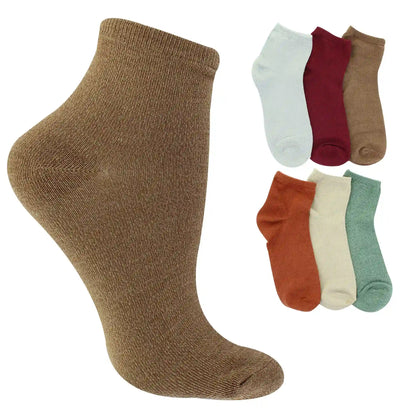 Women's Capelli Super Soft Quarter 6-Pair Pack