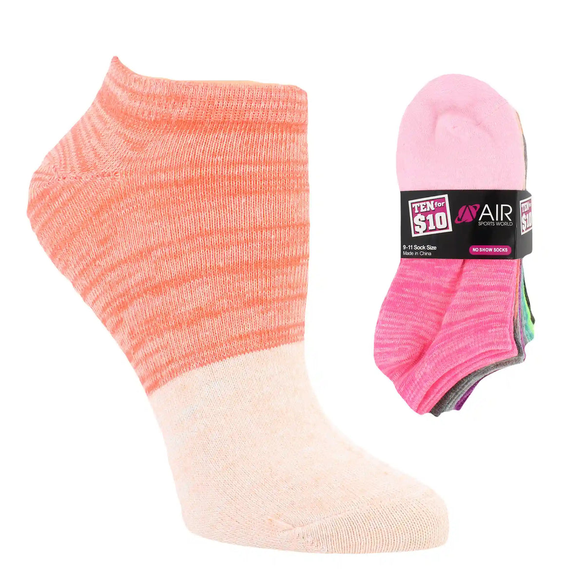 Women's Air Sports World Marled 10 For $10