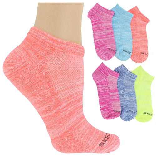 Women's Skechers Super Soft Low-Cut 6-Pair Pack