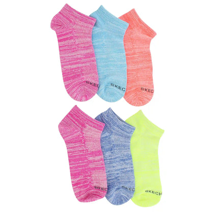 Women's Skechers Super Soft Low-Cut 6-Pair Pack