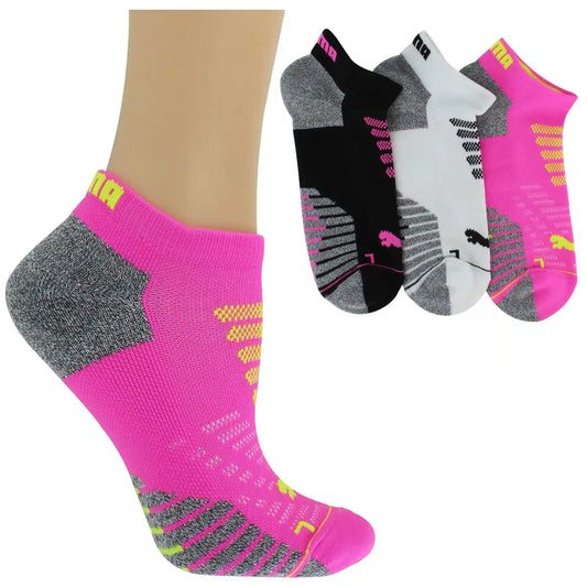 Women's PUMA Moisture-Wicking Low-Cut 3-Pair Pack