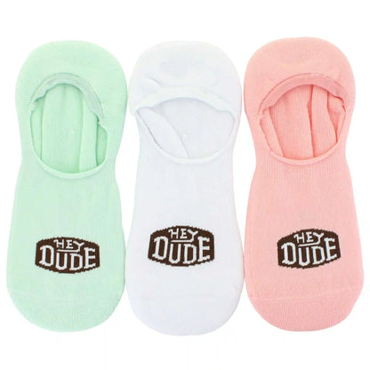 Women's HEYDUDE No-Show 3-Pair Pack