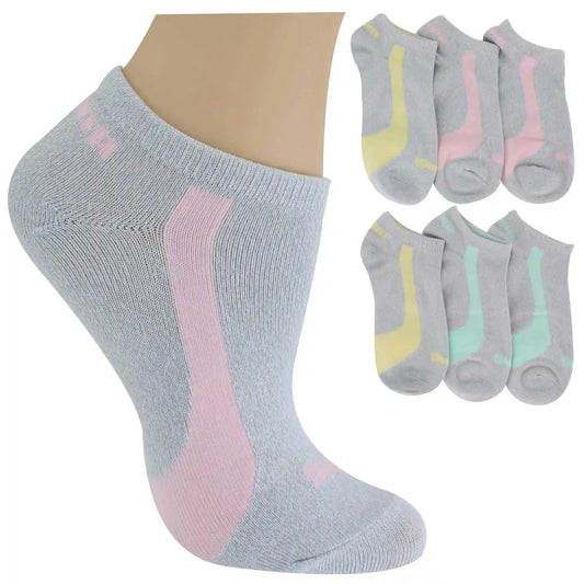 Women's PUMA Super Soft No-Show 6-Pair Pack