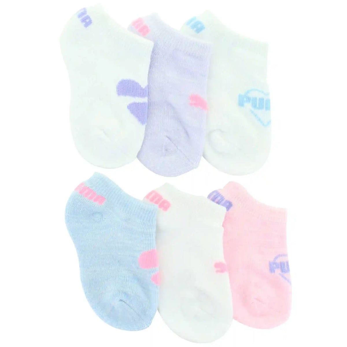 Infants' Puma Cushioned No-Show 6-Pair Pack