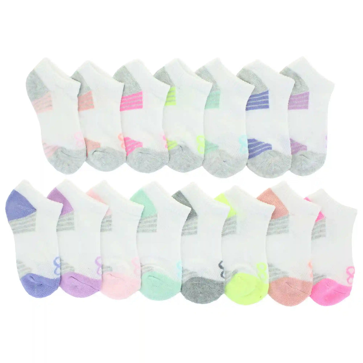 Infants' Layer 8 No-Show Cushion Socks 15 For $10