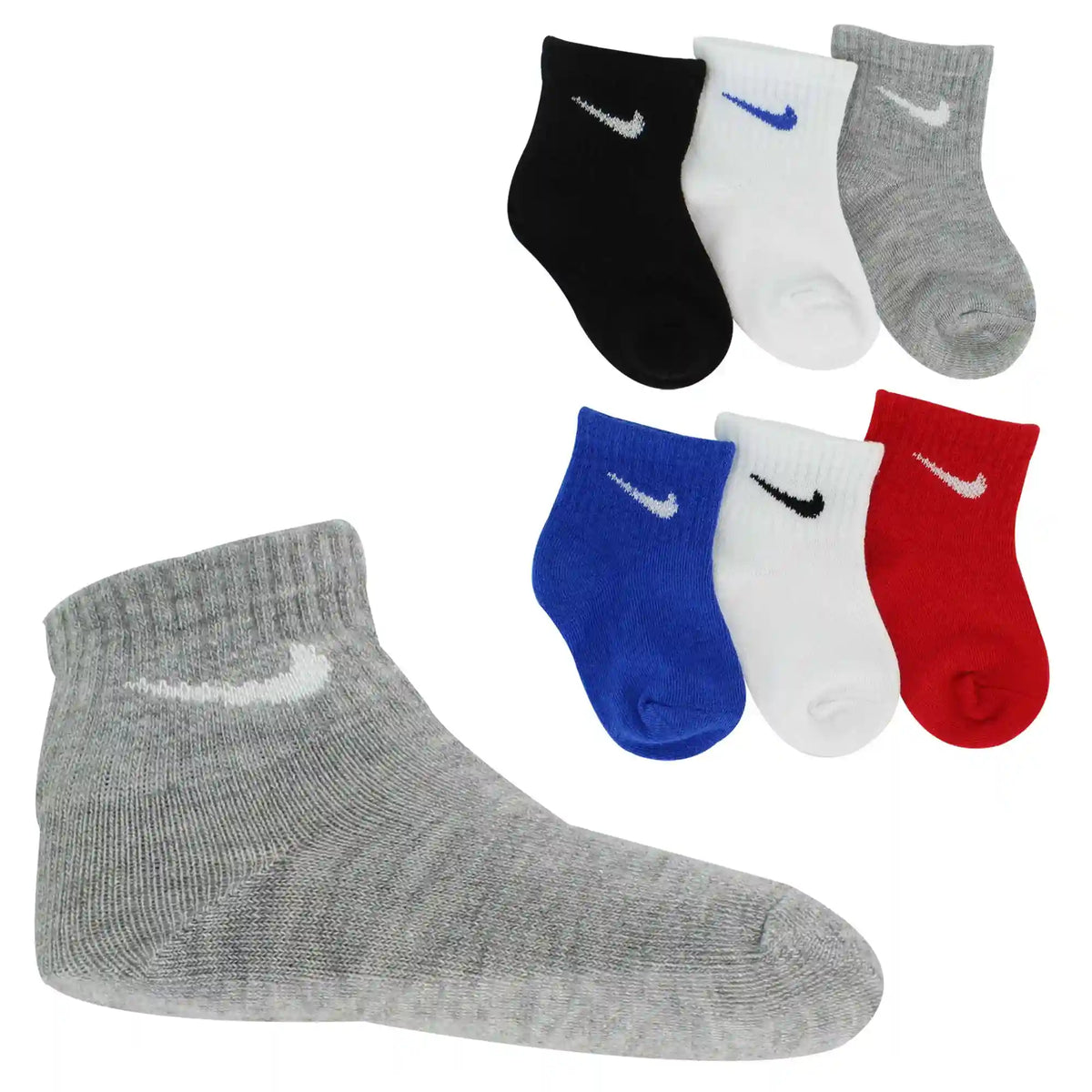 Infants' Nike Quarter 6-Pair Pack