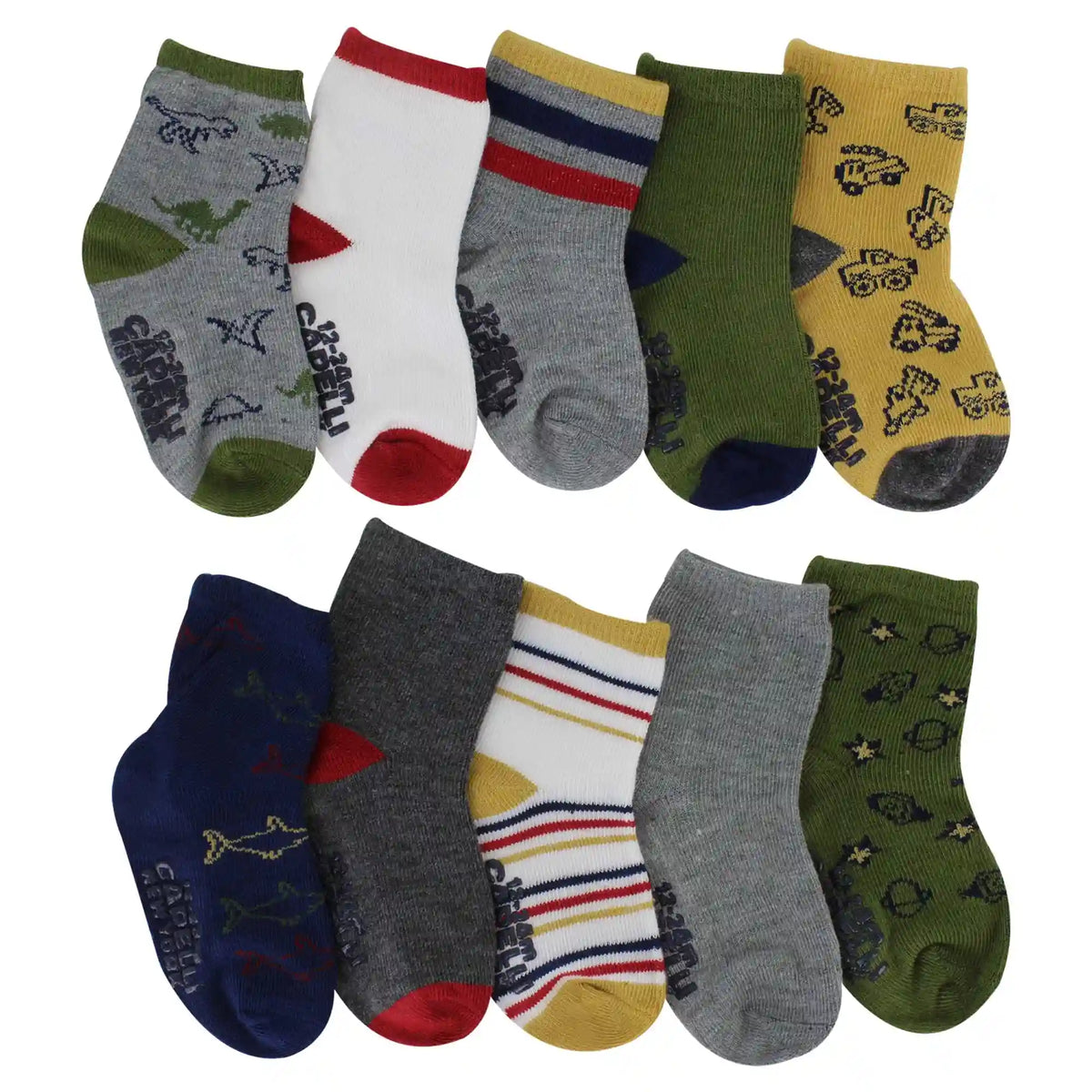 Infants' Capelli Fun Icons Non-Slip 10 For $10
