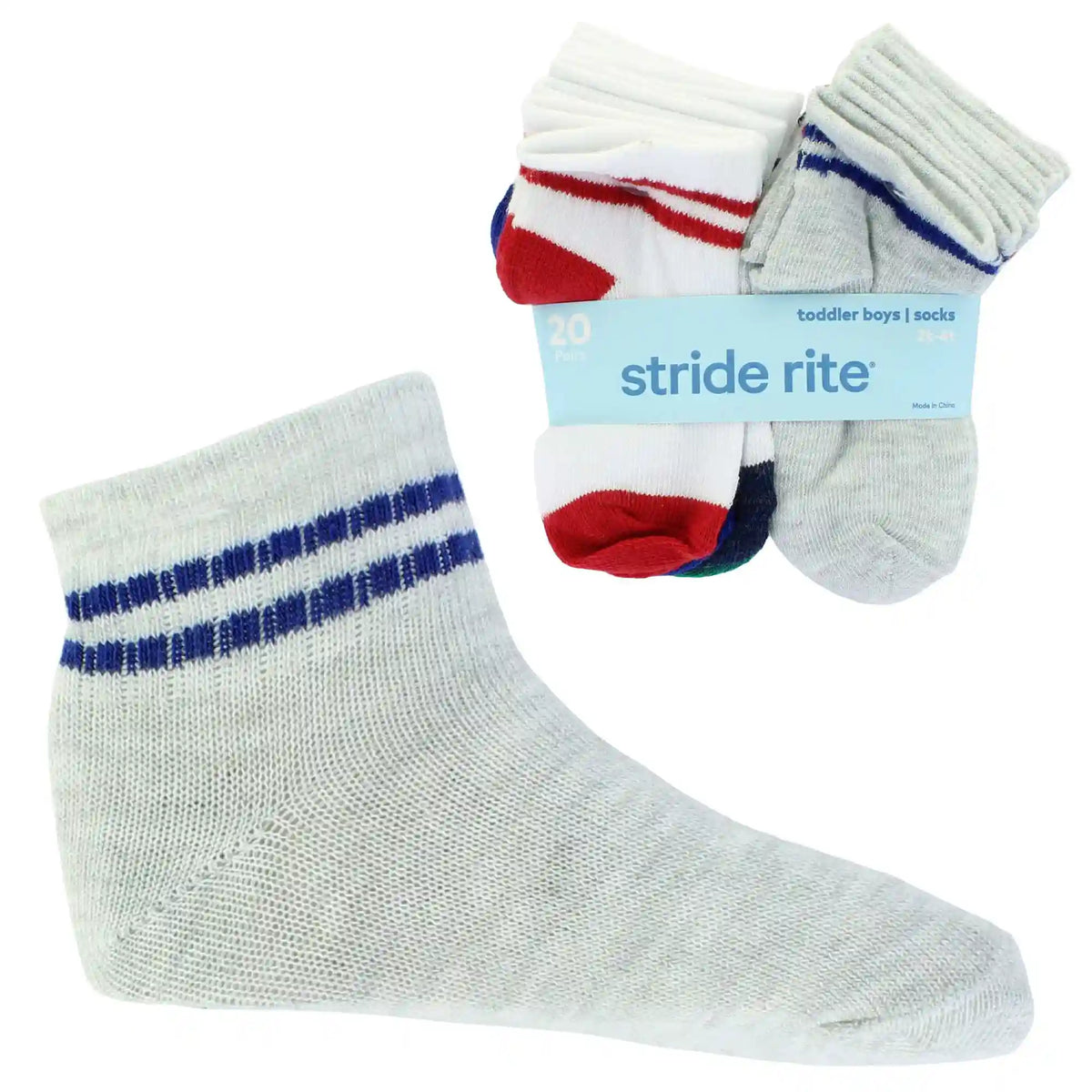 Infants' Stride Rite Striped Quarter 20 for $10