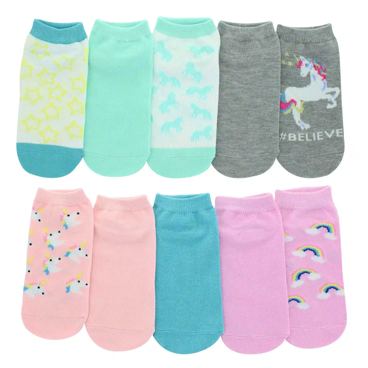 Girls' Air Sports World Unicorn No-Show 10 For $10