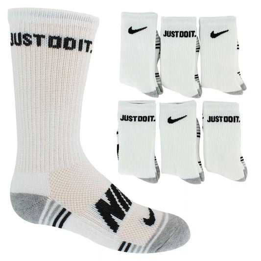 Kids' Nike Cushioned Crew 6-Pair Pack
