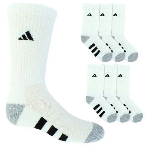 Kids' adidas Cushioned Crew 6-Pair Pack