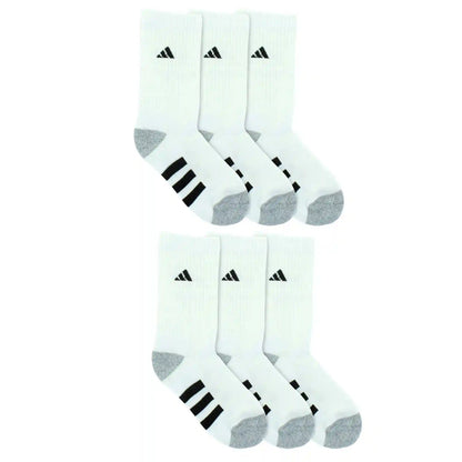 Kids' adidas Cushioned Crew 6-Pair Pack
