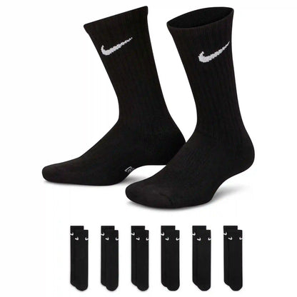 Kids' Nike Everyday Cushioned Crew 6-Pair Pack