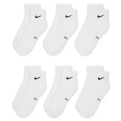 Kids' Nike Everyday Cushioned Ankle 6-Pair Pack
