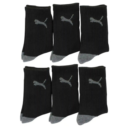 Kids' PUMA Crew 6-Pair Pack