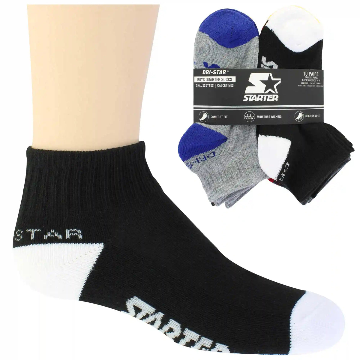 Kids' Starter DRI-STAR Quarter 10 for $10