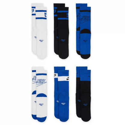 Kids' Nike Cushioned Crew SIZE 3Y-5Y 6-PAIR PACK