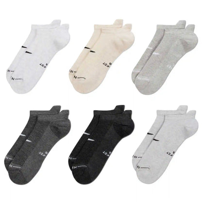 Kids' Nike Everyday Elevated No-Show 6-Pair Pack