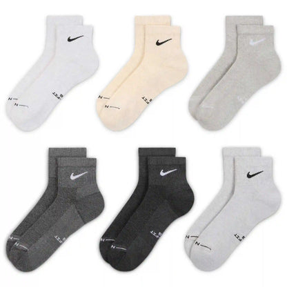 Kids' Nike Everyday Elevated Ankle 6-Pair Pack