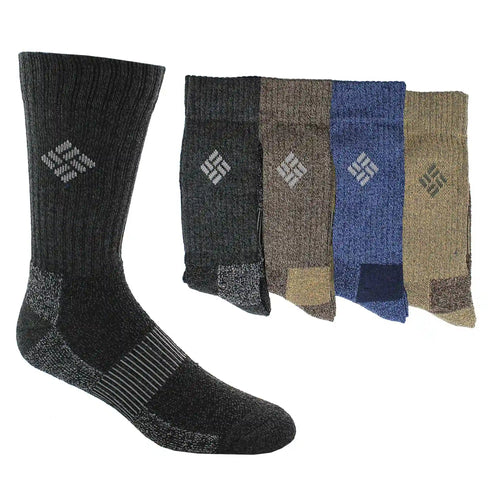 Men's Columbia Crew 4-Pair Pack