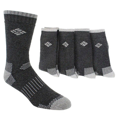 Men's Columbia Crew 4-Pair Pack