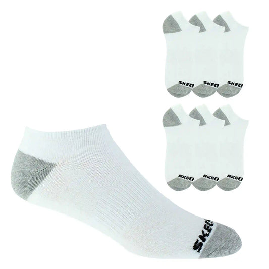 Men's Skechers Sport No-Show 6-Pair Pack