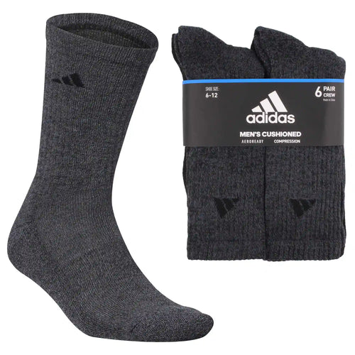 Men's adidas Cushioned Crew 6-Pair Pack