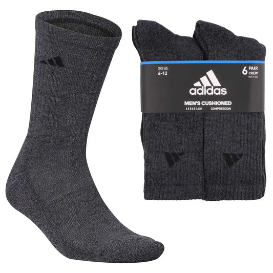 Men's adidas Cushioned Crew 6-Pair Pack