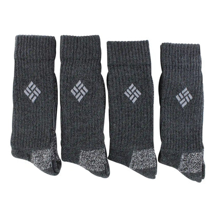 Men's Columbia Solid Crew 4-Pair Pack