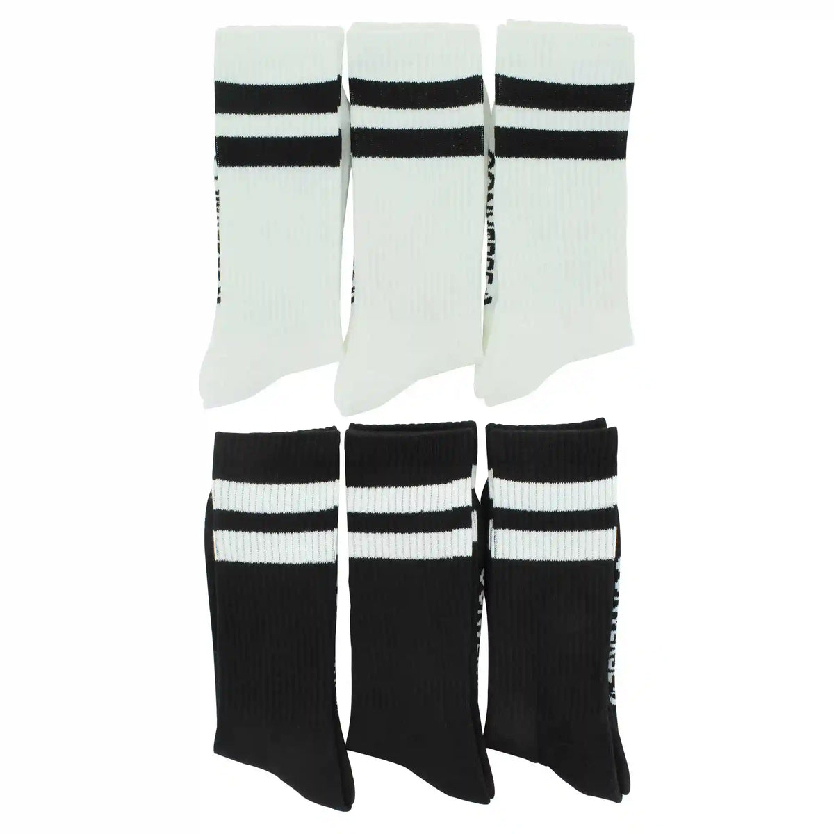 Men's Converse Stripe Crew 6-Pair Pack