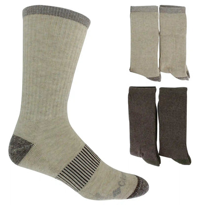 Men's Columbia Ribbed Crew 4-Pair Pack