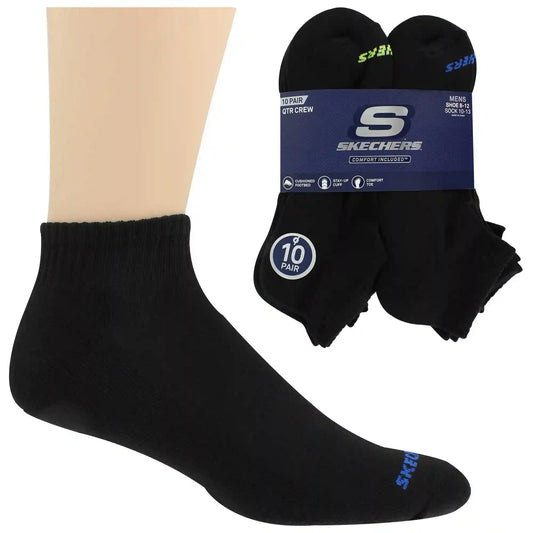 Men's Skechers Quarter Crew 10 For $10