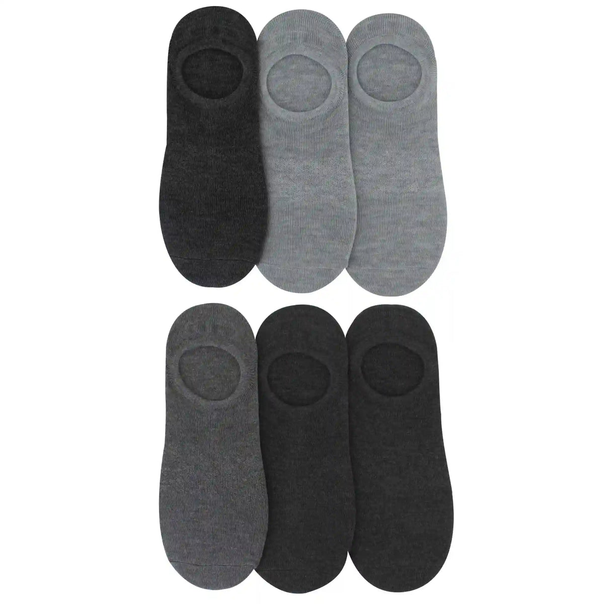 Men's Skechers Sport No-Show Liners 6-Pair Pack