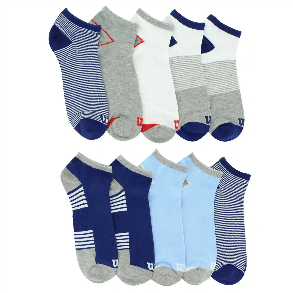 Men's Wilson No-Show 10 For $10