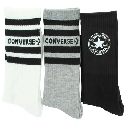 Men's Converse Half-Cushion Logo Crew 3-Pair Pack