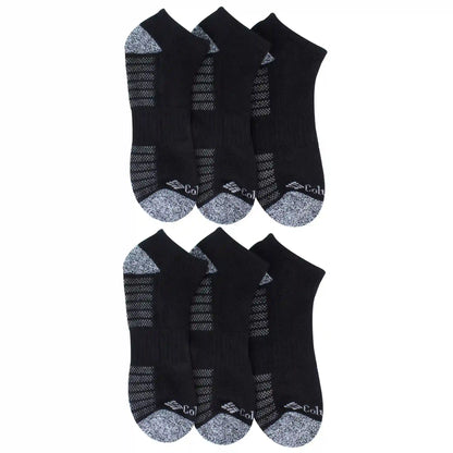 Men's Columbia Athletic No-Show 6-Pair Pack