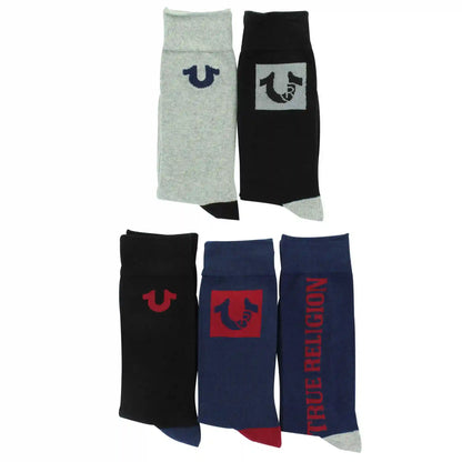 Men's True Religion Crew 5-Pair Pack